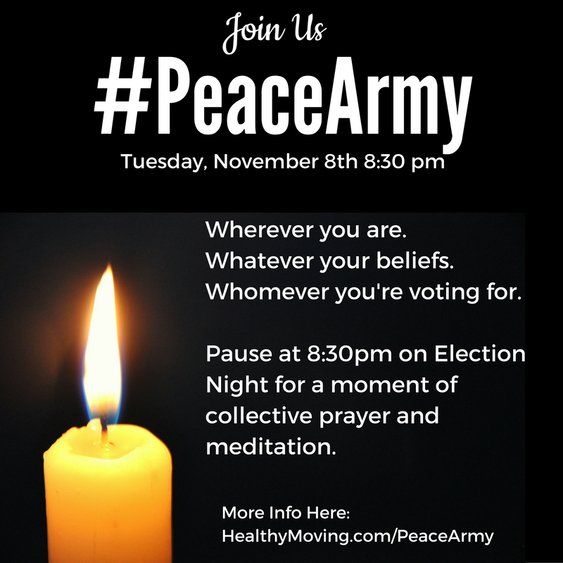 #peacearmy Election Night 2016